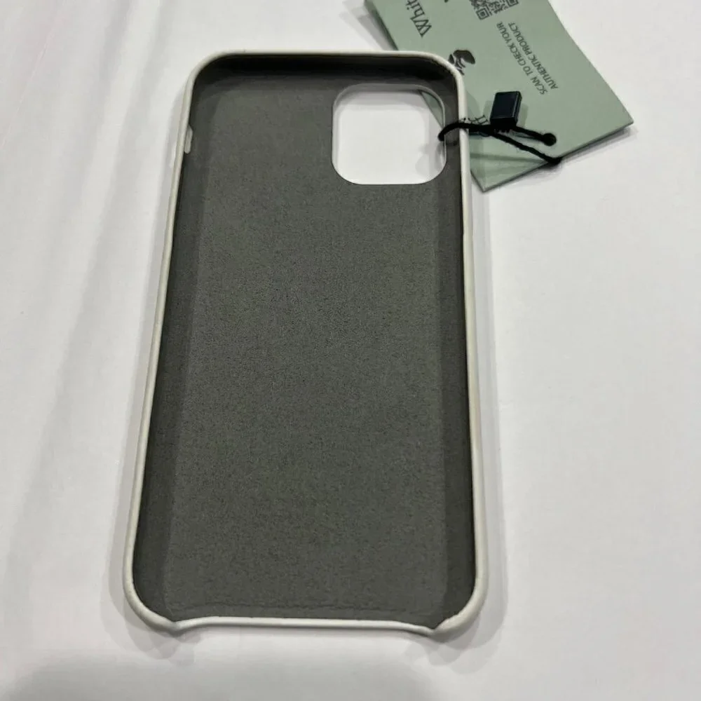 Off-White NWOB IPhone 11 Pro case , White MONALISA